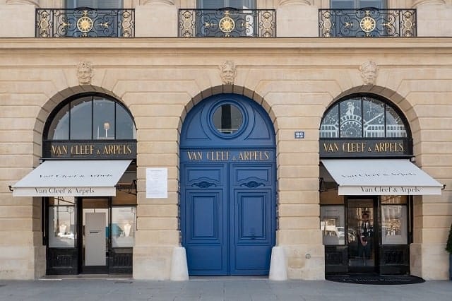 Boutique Van Cleef & Arpels - Top 15 marques de luxe françaises