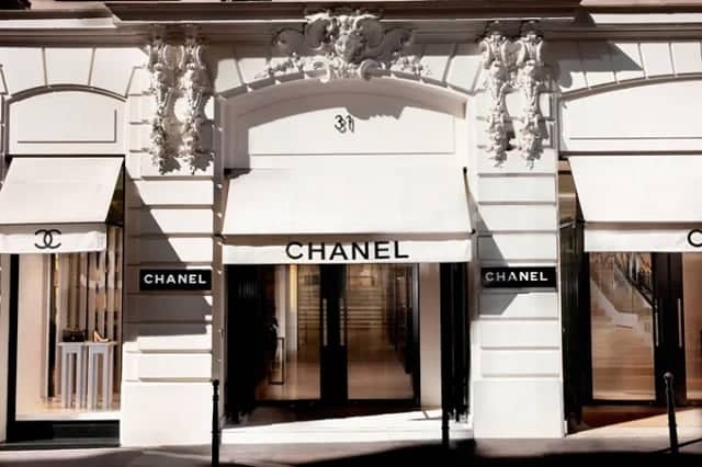 Boutique Chanel - Top 15 marques de luxe françaises